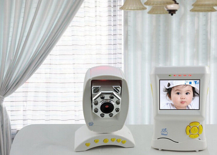 अवरक्त एलईडी डिजिटल दो तरह से बात बेबी, वीडियो मॉनिटर के साथ 300 मीटर की दूरी