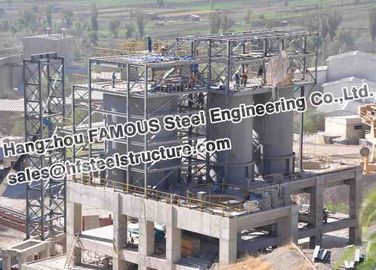 औद्योगिक स्ट्रक्चरल स्टील Fabrications बोलीविया सीमेंट प्लांट